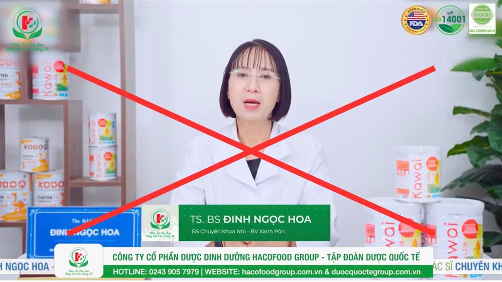 THÔNG BÁO VỀ VIỆC MẠO DANH BÁC SĨ BỆNH VIỆN ĐA KHOA XANH PÔN QUẢNG CÁO SẢN PHẨM KÉM CHẤT LƯỢNG