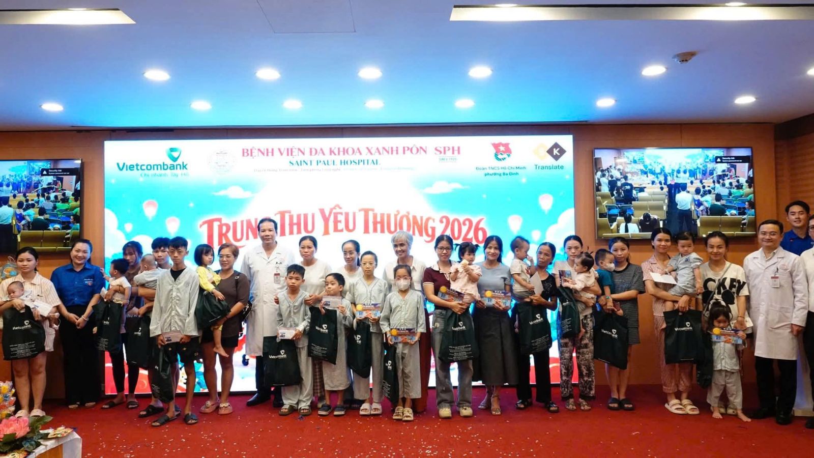 Trung thu yêu thương 2026: Mang mùa trăng ấm áp đến với bệnh nhi Xanh Pôn