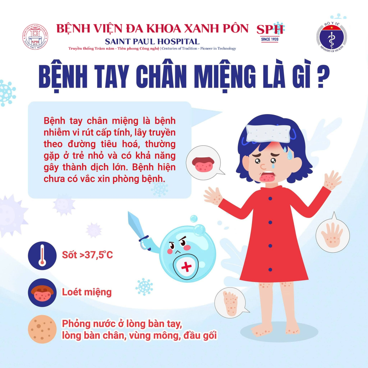 Chung tay phòng, chống bệnh tay chân miệng – Bảo vệ sức khỏe trẻ em
