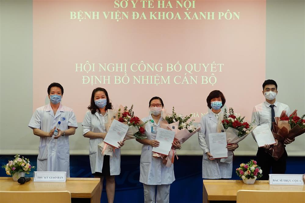 LỄ CÔNG BỐ VÀ TRAO QUYẾT ĐỊNH BỔ NHIỆM 04 TÂN TRƯỞNG PHÓ MỘT SỐ KHOA PHÒNG BỆNH VIỆN ĐA KHOA XANH PÔN