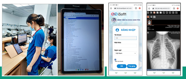 Việc tra cứu thông tin bệnh nhân, lịch sử điều trị chỉ cần thao tác trên smartphone