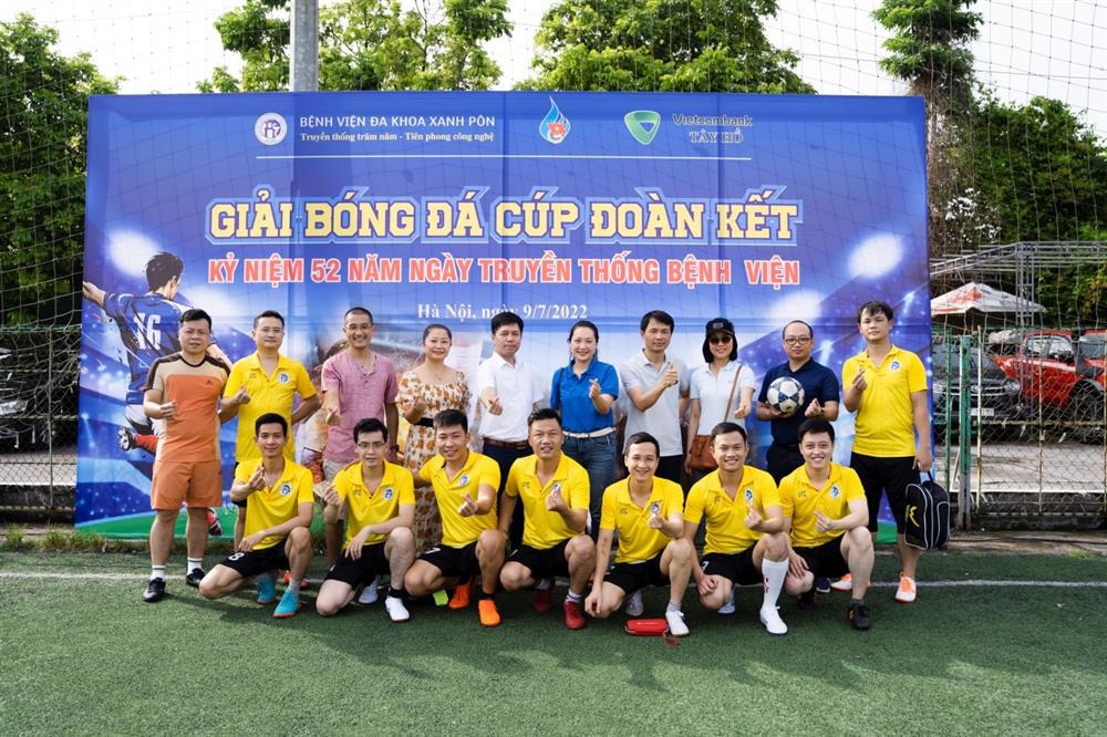 KHAI MẠC GIẢI BÓNG ĐÁ CÚP ĐOÀN KẾT BỆNH VIỆN NĂM 2022