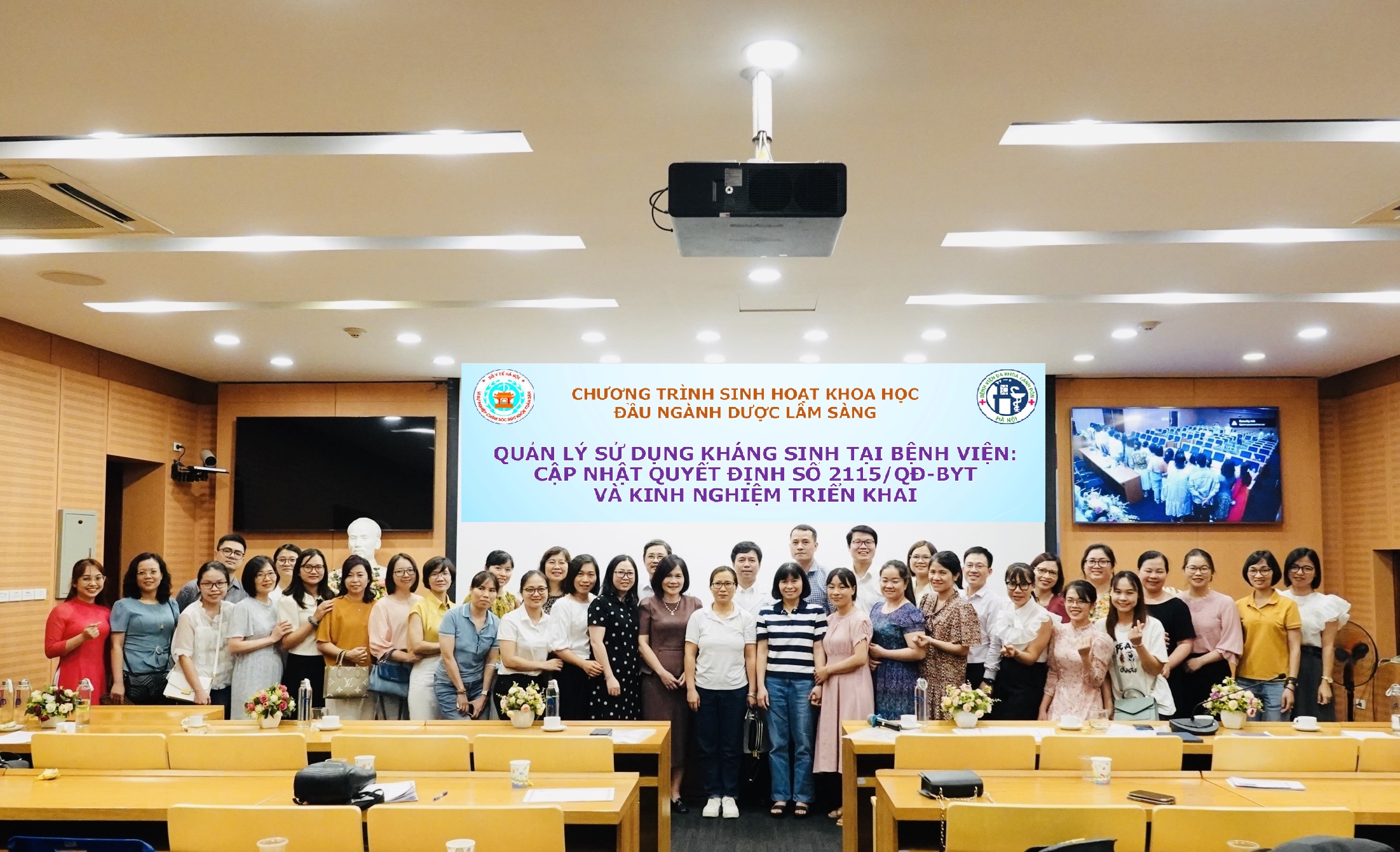 Tập huấn “Quản lý sử dụng kháng sinh tại bệnh viện: Cập nhật Quyết định số 2115/QĐ-BYT và kinh nghiệm triển khai”