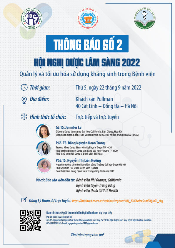 Hội nghi dược lâm sàng 2022