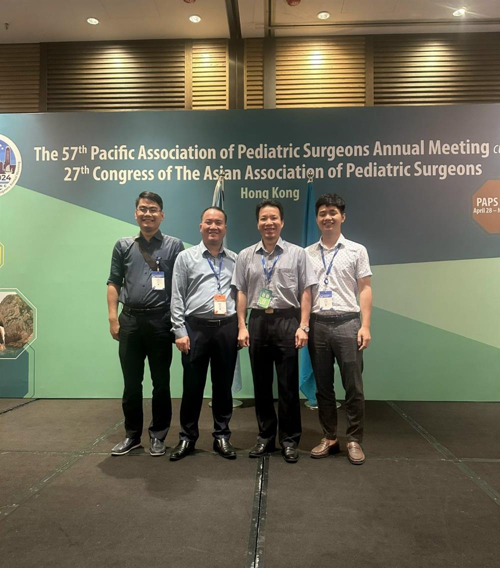 Bệnh viện đa khoa Xanh Pôn tham dự Hội nghị khoa học quốc tế của Hội phẫu thuật nhi Thái Bình Dương (Pacific Asociation of Pediatric Surgeons – PAPS) lần thứ 57 và Hội phẫu thuật nhi Châu Á (Asian Ass