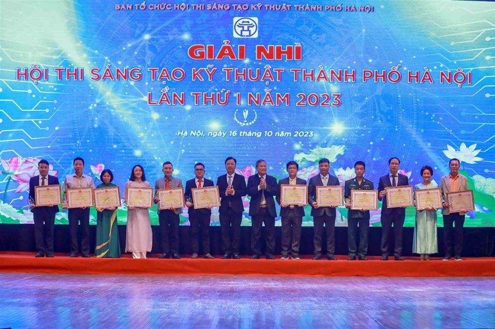 4 đề tài đạt giải Hội thi sáng tạo Kỹ thuật Hà Nội lần 1