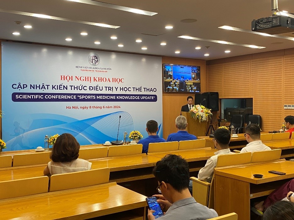 BỆNH VIỆN ĐA KHOA XANH PÔN ĐÃ PHỐI HỢP VỚI TỔ CHỨC ORTHONATIONS – HOA KỲ, NÂNG CAO HIỆU QUẢ ĐIỀU TRỊ TRONG Y HỌC THỂ THAO. 