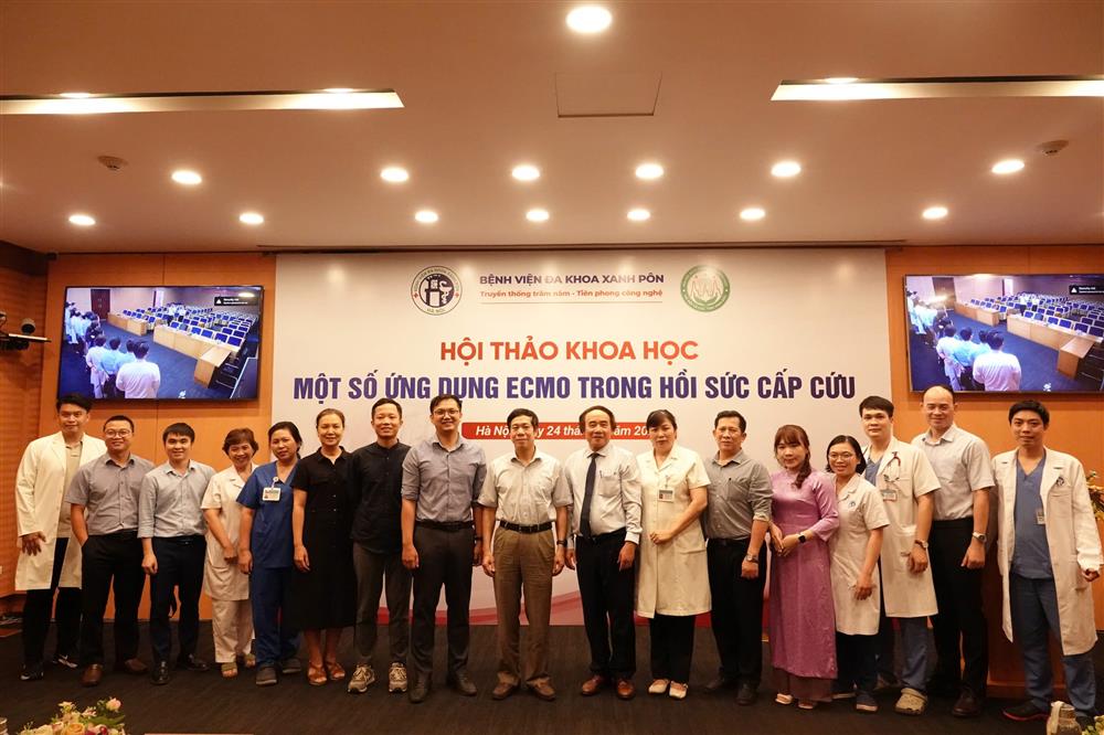 HỘI THẢO KHOA HỌC: ỨNG DỤNG ECMO TRONG HỒI SỨC CẤP CỨU – NÂNG CAO NĂNG LỰC ĐIỀU TRỊ NHỒI MÁU CƠ TIM 